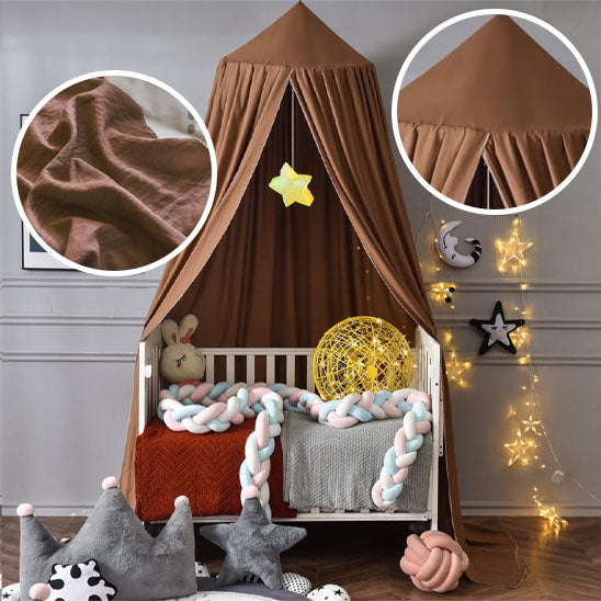 Ciel de Lit Bébé - Amra™ Marron