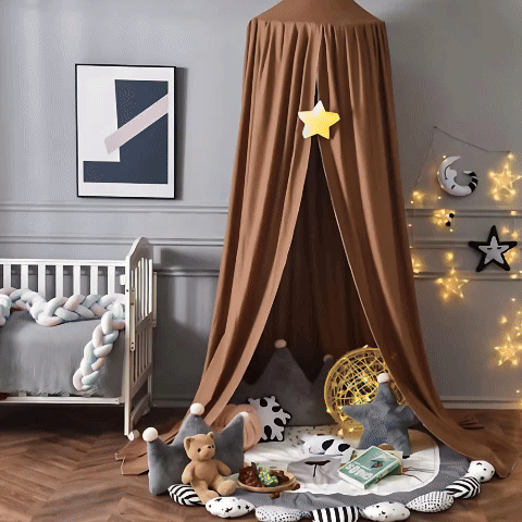 Ciel de Lit Bébé - Amra™ Marron