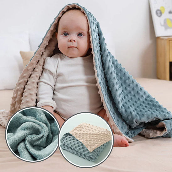 Couverture Bébé - SwaddleSavannah™ - Bleu