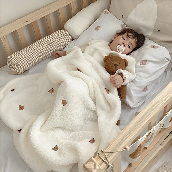 Couverture Bébé - SweetBear™ Blanc
