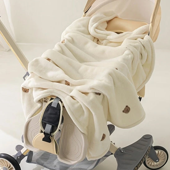 Couverture Bébé - SweetBear™ Blanc