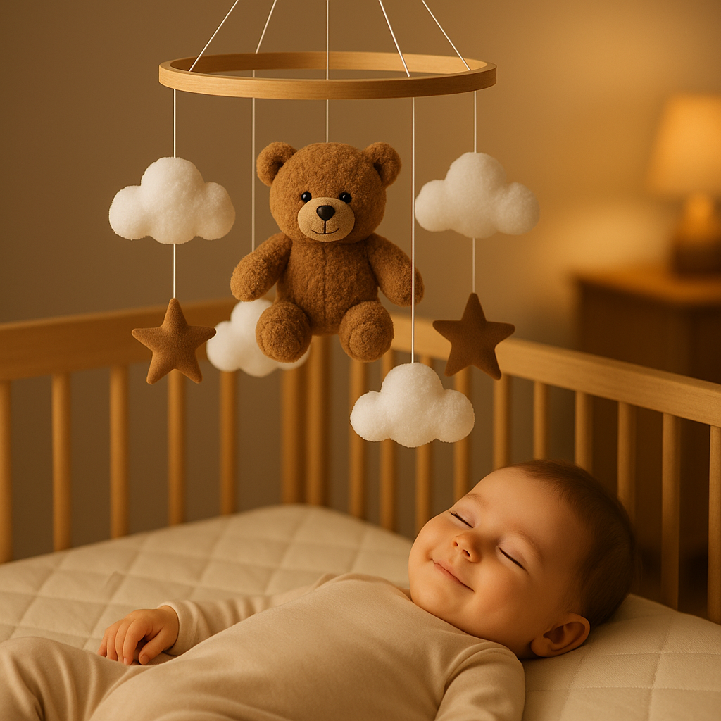Mobile Bébé - DouceNuit™ Ours Marron