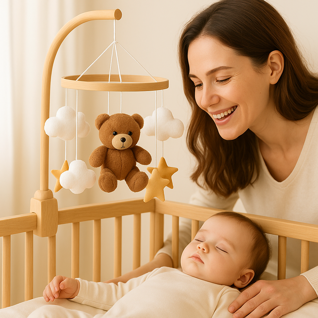 Mobile Bébé - DouceNuit™ Ours Marron
