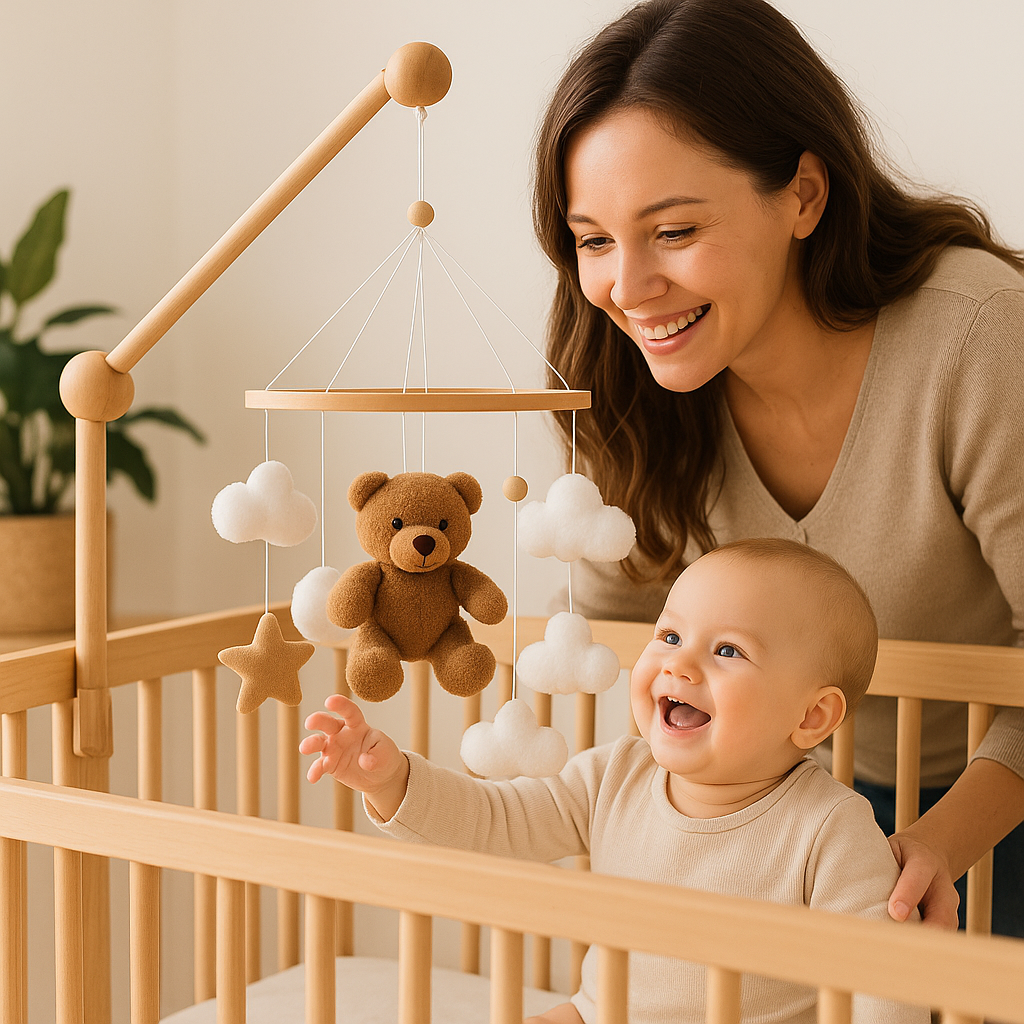 Mobile Bébé - DouceNuit™ Ours Marron