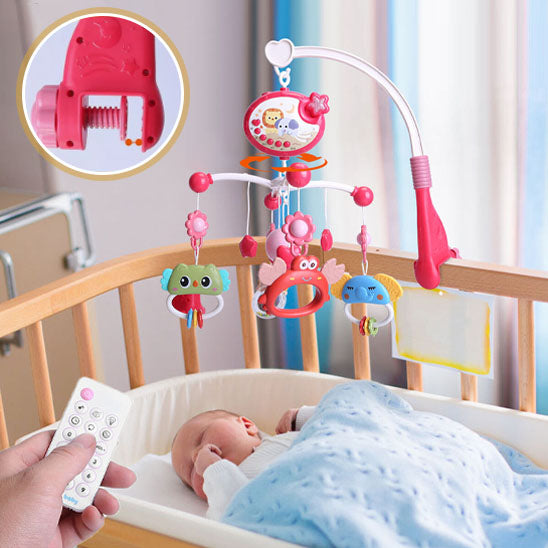 Mobile Bébé Musical | BabyToons™ | Rouge