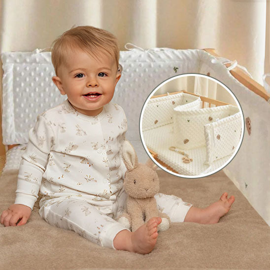 Tour de Lit Bébé - LittleBear™ Blanc