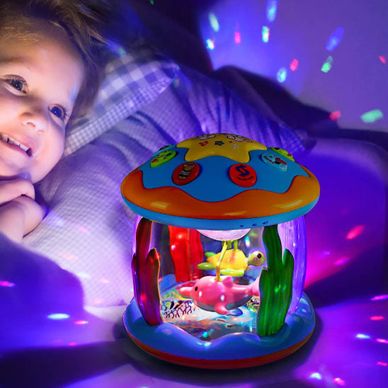 Veilleuse Projection - OcéanKids™- Violet