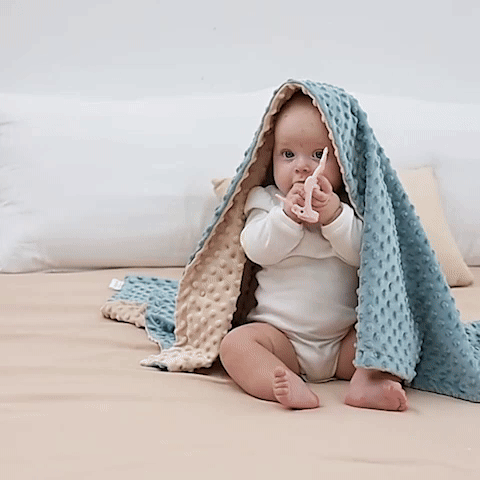 Couverture Bébé | SwaddleSavannah™ | Rose Gris