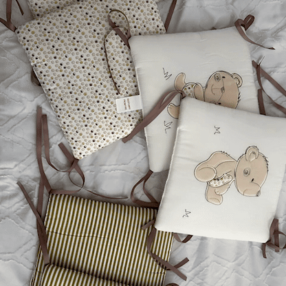 Tour de Lit Bébé - MyLovelyBed™ - Ours Beige