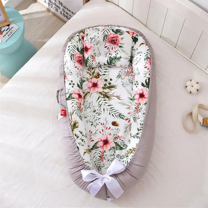 Berceau Bébé - NidPortableBébé™- Fleurs