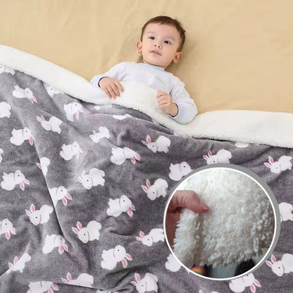 Couverture Bebe - MantaSofia™ - Lapin Gris