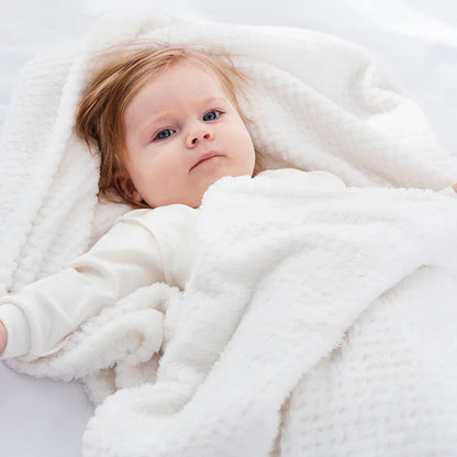 Couverture Bébé - CoverBaby™ - Crème
