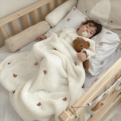 Couverture Bébé - SweetBear™  Blanc