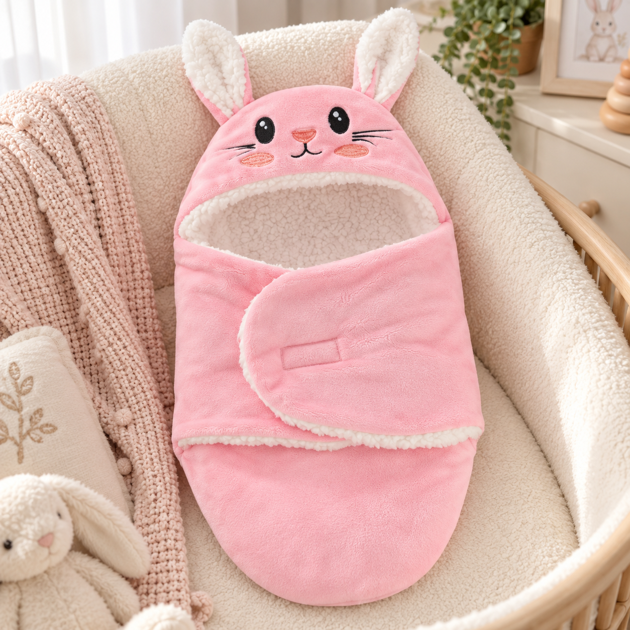 Nid d’Ange Bébé Chaud & Douillet avec Capuche — O Khalm Bébé