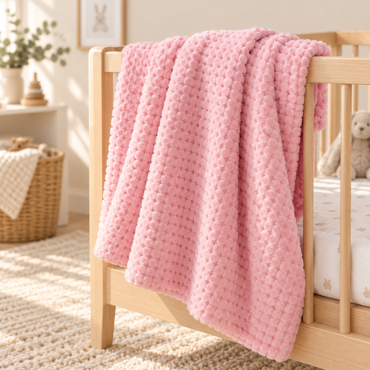 Couverture Bébé Douce & Chaude en Polaire — O Khalm Bébé