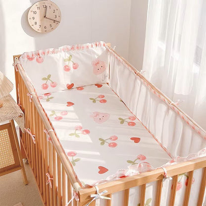 Linge de lit bebe - DouxSommeil™ - Cerises & Lapins