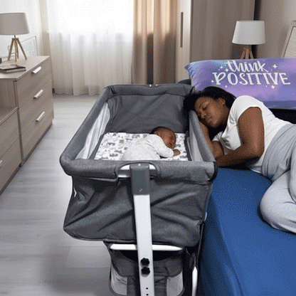 Lit cododo bébé | SleepBedMobile™ - Gris Clair Gris Foncé