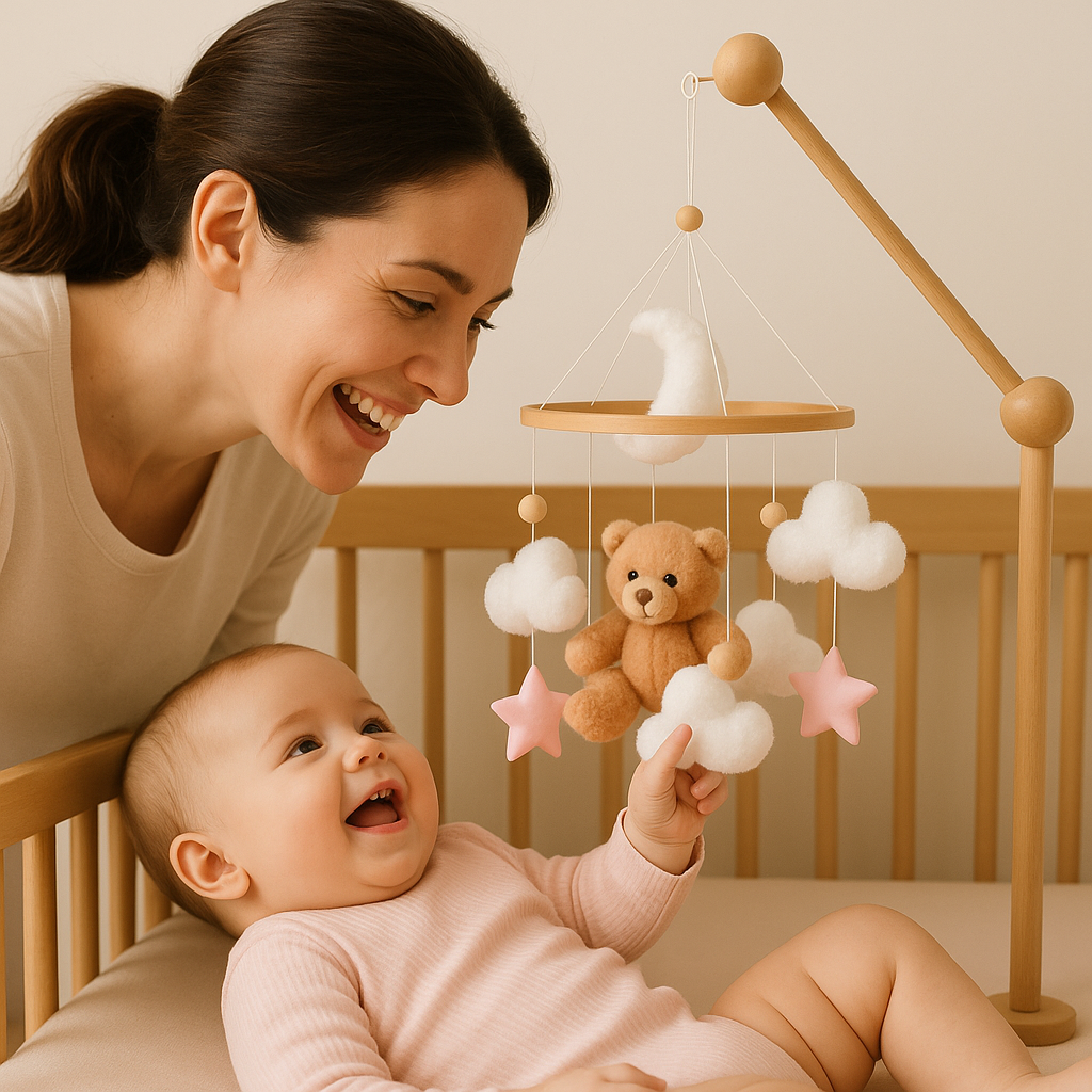 Mobile Bébé - DouceNuit™ Ours Marron