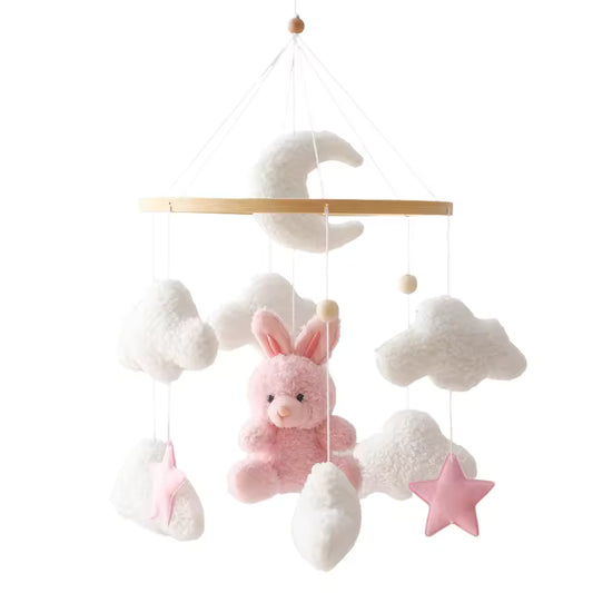 Mobile Bébé - LittleRabbit™ Lapin Rose