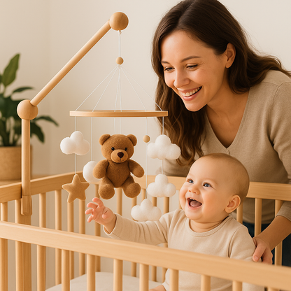 Mobile Bébé - DouceNuit™ Ours Marron
