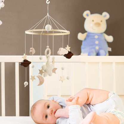 Mobile Bébé - DouxRêves™ Nuage Blanc