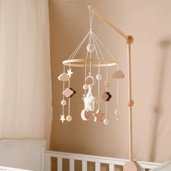 Mobile Bébé - DouxRêves™ Nuage Blanc