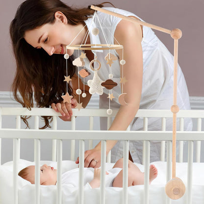 Mobile Bébé - DouxRêves™ Nuage Blanc