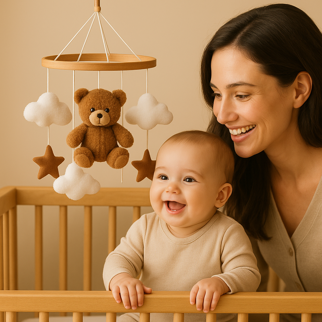Mobile Bébé - DouceNuit™ Ours Marron