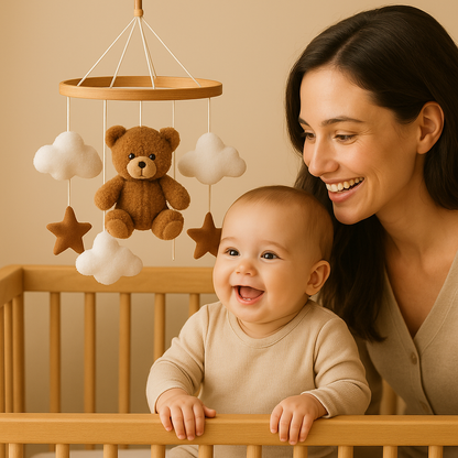 Mobile Bébé - DouceNuit™ Ours Marron