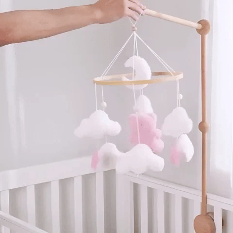 Mobile Bébé - LittleRabbit™ Lapin Rose