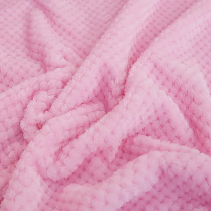 Couverture Bébé - CoverBaby™ - Bleu Clair-Kaki-Rose