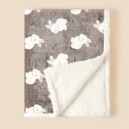 Couverture Bebe - MantaSofia™ - Lapin Gris