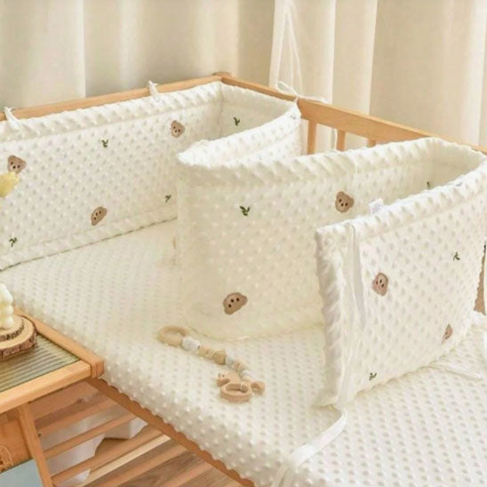 Tour de Lit Bébé - LittleBear™ Blanc