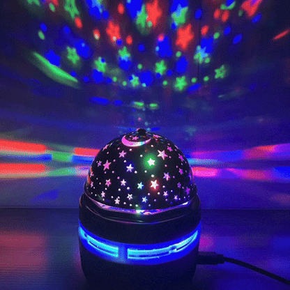 Veilleuse Bébé Projection Plafond - StarLights™ Étoiles