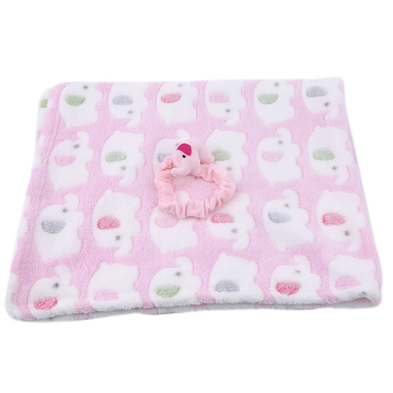 Couverture Bébé - BabyElephant™ - Bleu Rose