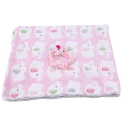 Couverture Bébé - BabyElephant™ - Bleu Rose