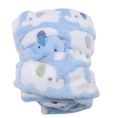 Couverture Bébé - BabyElephant™ - Bleu Rose