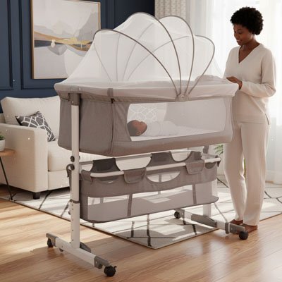 Lit cododo bébé réglable et transportable