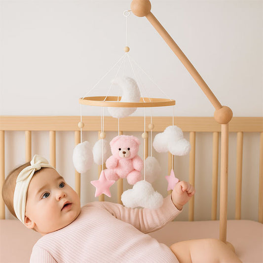 Mobile Bébé - DouceNuit™ Ours Rose
