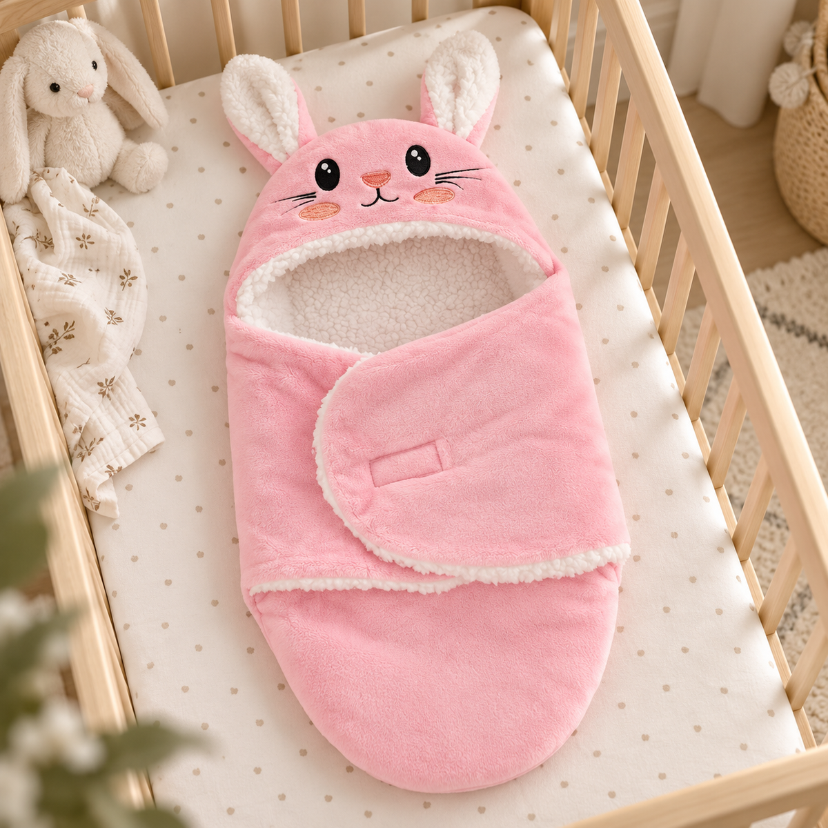Nid d’Ange Bébé Chaud & Douillet avec Capuche — O Khalm Bébé